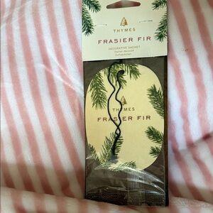Thymes Frasier Fir Decorative Sachet - Pine Needle Design